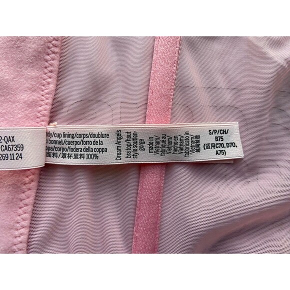 Victorias Secret Dream Angels Corset Top Size S Pink Coquette Fairy Romantic Y2K - Picture 9 of 16